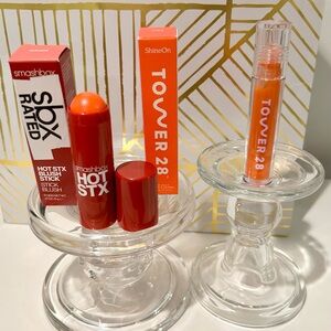 🍊 Tower 28 + Smashbox Sun-Kissed Tangerine Glow Set 🍊 ($42 Value) NIB